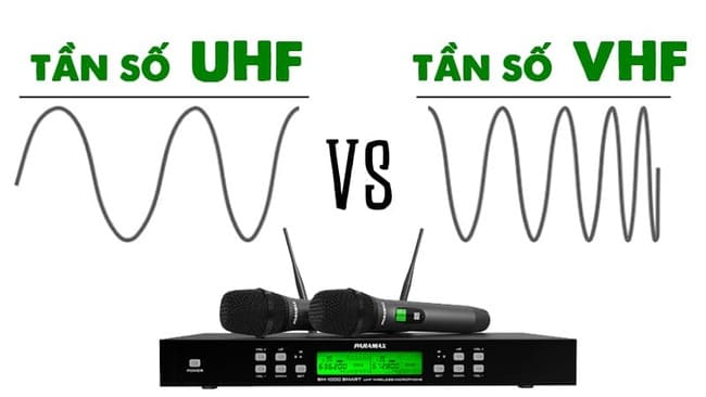 Nên sử dụng Micro đa năng tần số UHF hay VHF