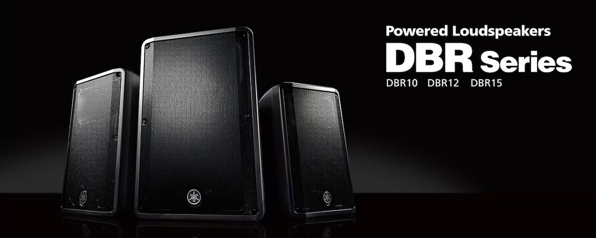 Các mẫu loa liền công suất trong bộ Yamaha DBR Series