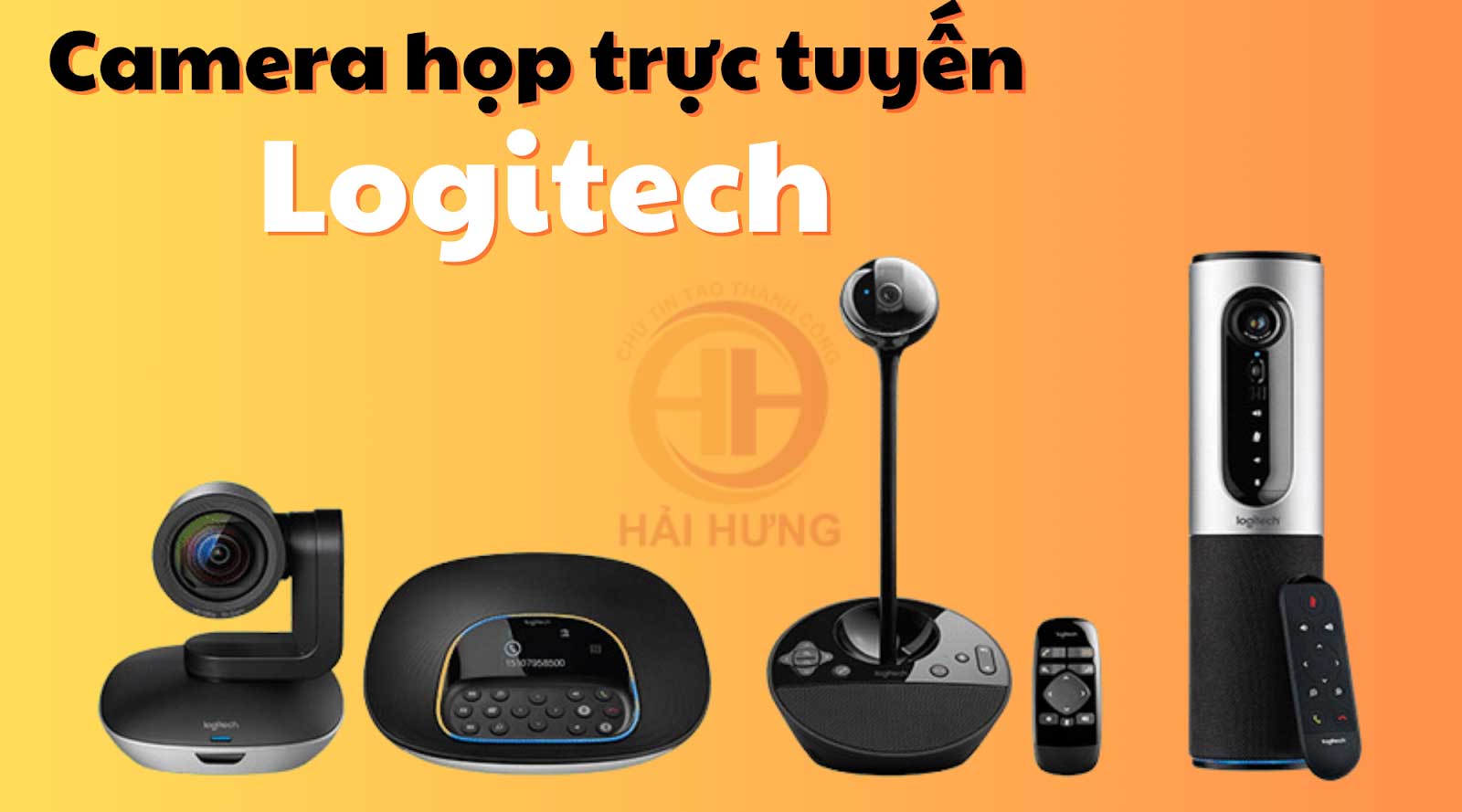 Camera họp trực tuyến Logitech