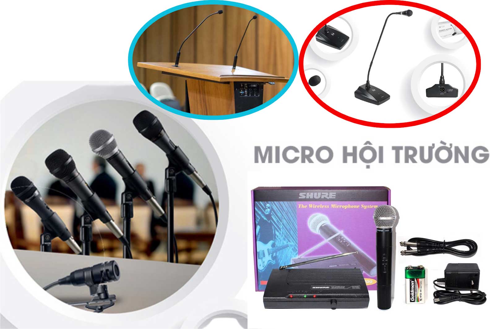 Micro dành cho hội trường