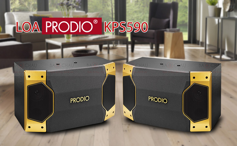 Dàn loa gia đình sử dụng cặp loa Prodio KSP-590