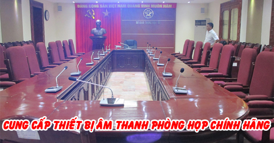 Hải Hưng lắp đặt âm thanh hội thảo tại Sở GTVT Hà Nội
