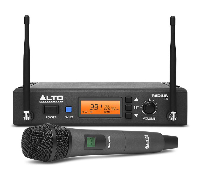 Bộ Microphone không dây đơn cầm tay Alto RADIUS 100