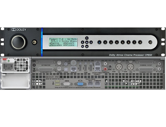 Bộ xử lý phim Dolby Atmos CP850