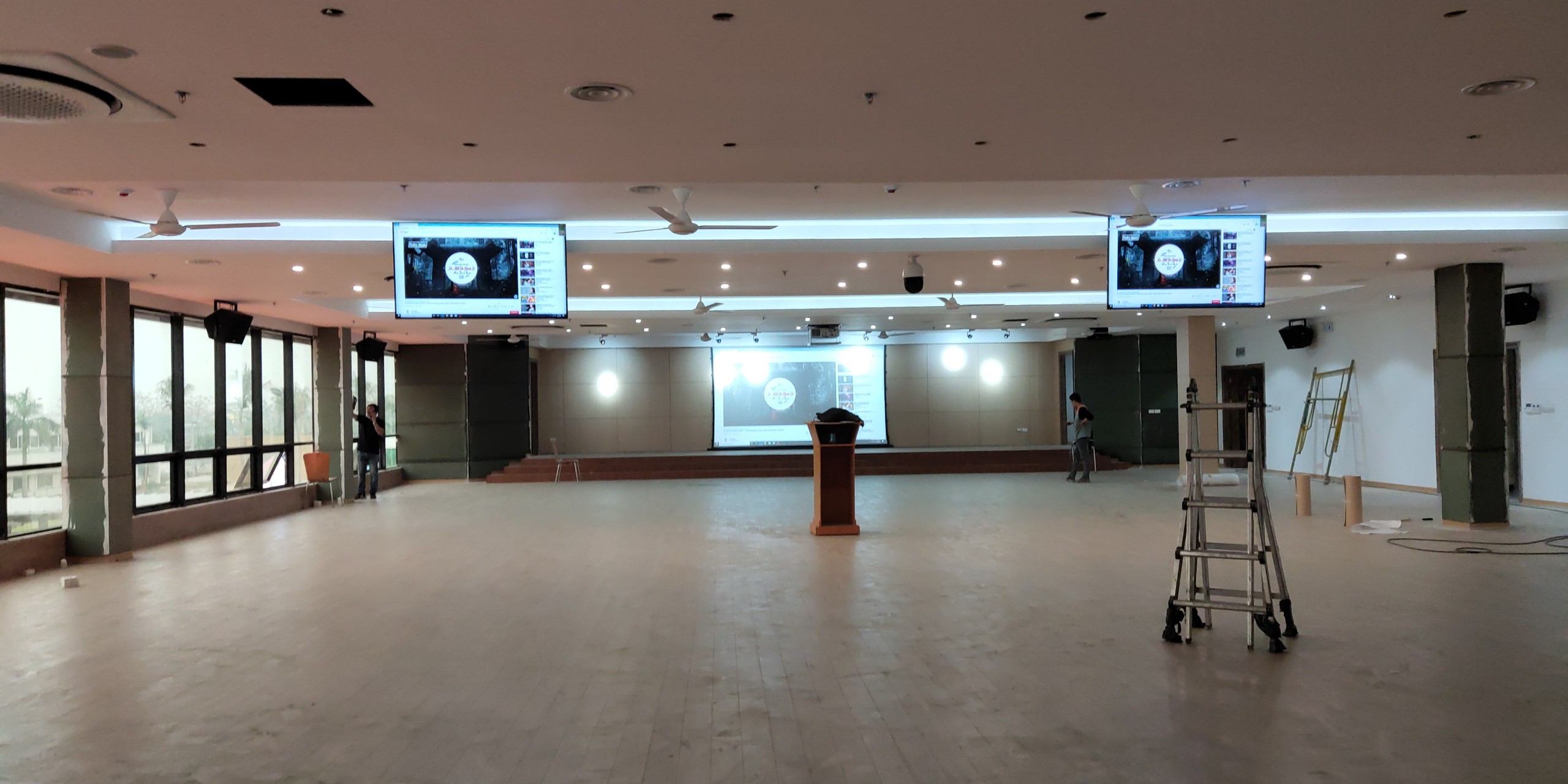 Audio Hải Hưng lắp đặt dàn âm thanh hội trường tại Công ty MCnex Ninh Bình