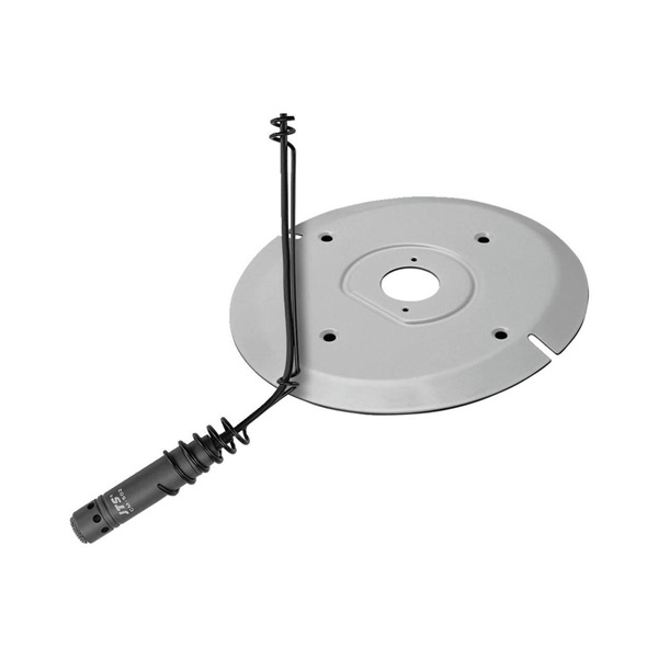 Có tấm gắn đi kèm giúp cố định micro chắc chắn trên trần, tường