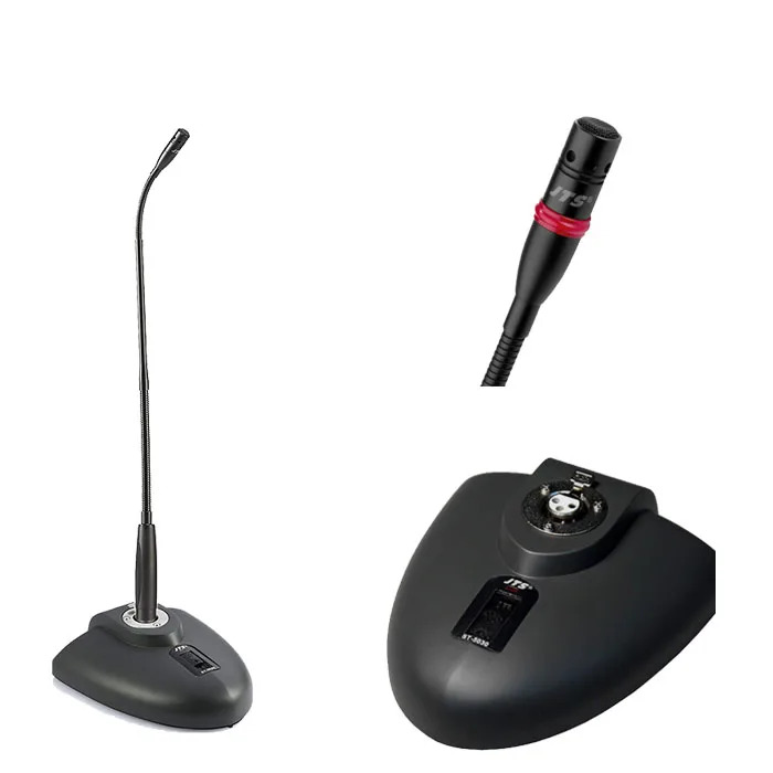 Mic GM-5218L được gắn vào chân đế JTS ST-5030
