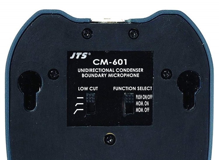 Mặt dưới của thiết bị CM-601