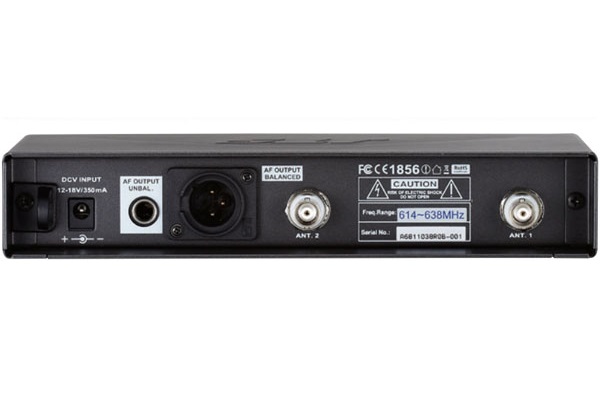 Mặt sau của bộ thu TG-10SRX