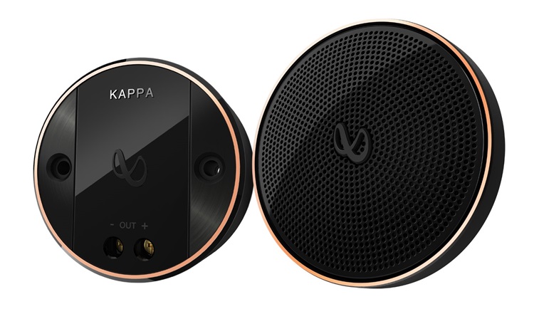 Loa MID Infinity Kappa 20mx lắp trên xe ô tô