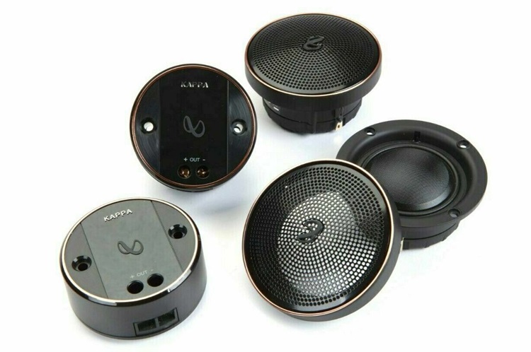 Loa trầm sợi thủy tinh Plus One™ và loa tweeter vòm dệt hướng cạnh