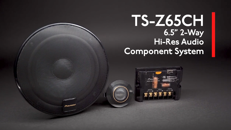Loa phân tần 2 đường tiếng Pioneer TS-Z65CH cho xe ô tô