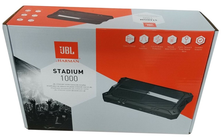 Stadium 1000 có thiết kế nhỏ gọn phù hợp với mọi dòng xe hơi