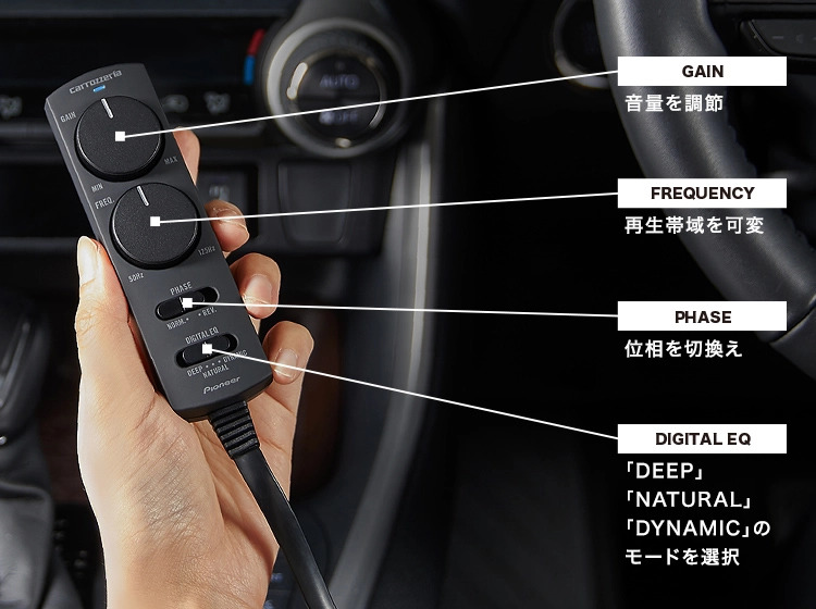 Kiểm soát âm thanh dễ dàng với bộ điều khiển từ xa