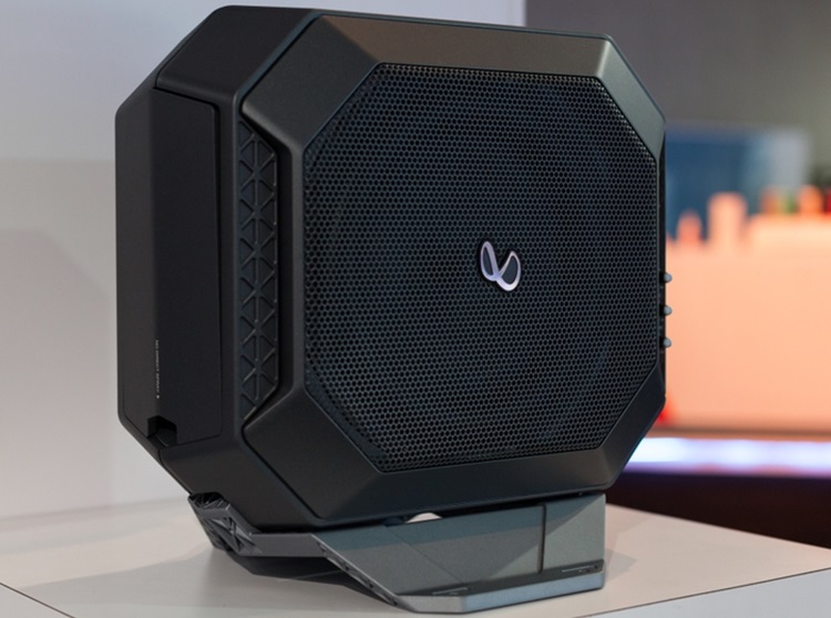 Loa siêu trầm lắp ở cốp xe ô tô Infinity BassLink DC 