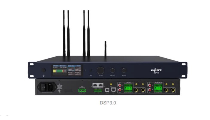 Amply 2 kênh DSP3.0 Bost Audio