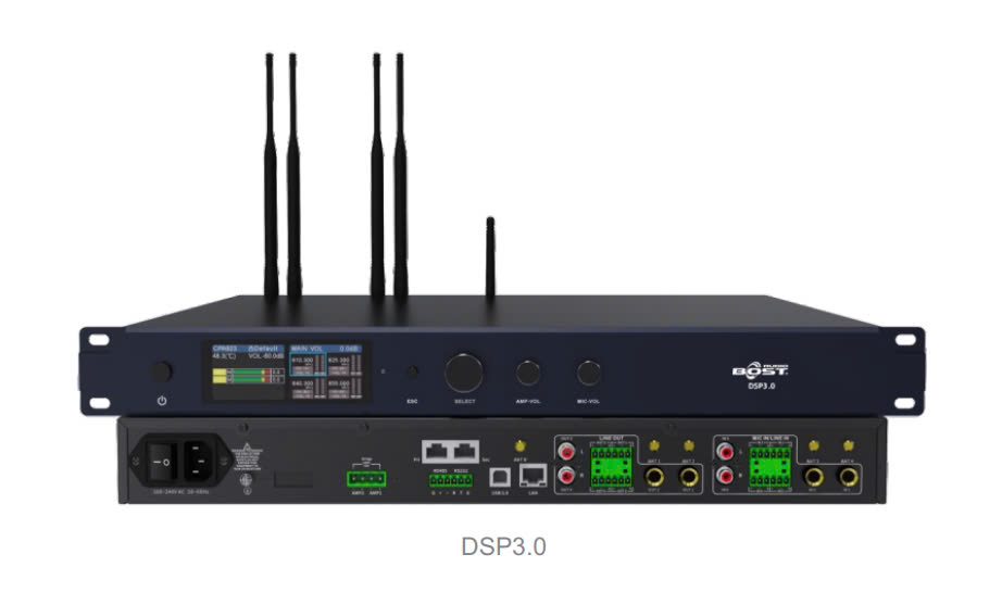 Amply 2 kênh DSP3.0 Bost Audio