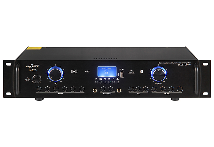 Ampli K625 Bost Audio dùng cho dàn âm thanh karaoke chuyên nghiệp