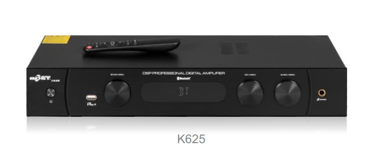 Amply 2 kênh K625 Bost Audio