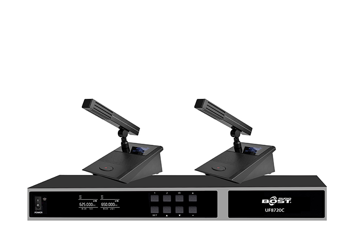 Bộ micro cổ ngỗng cần ngắn không dây UF8720C Bost Audio