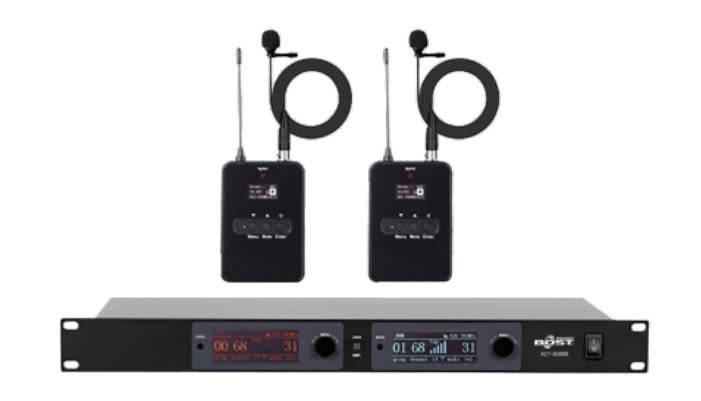 Bộ micro không dây cài áo ACT-6000B Bost Audio