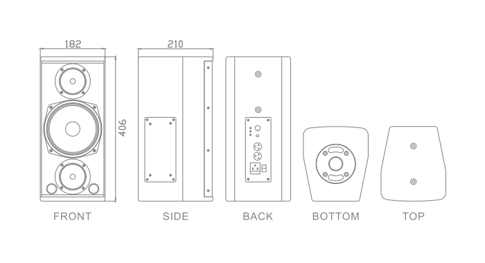 Cấu hình loa hội trường Bost Audio HC326E