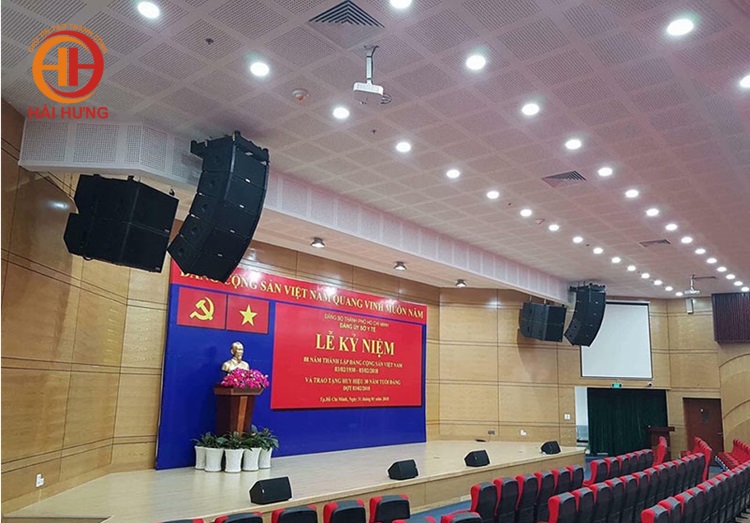 Dàn âm thanh hiện đại đáp ứng nhu cầu sáp nhập, đổi mới cho các xã, phường mới