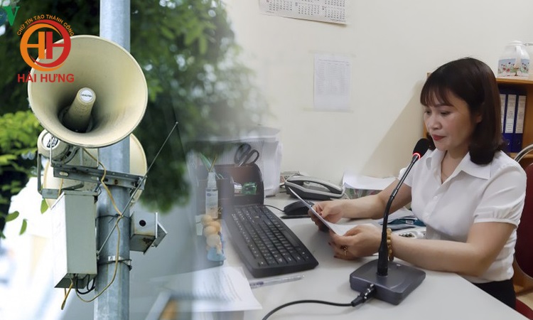 Hải Hưng tư vấn lắp đặt hệ thống âm thanh thông báo xã phường hiện đại, hiệu quả cao