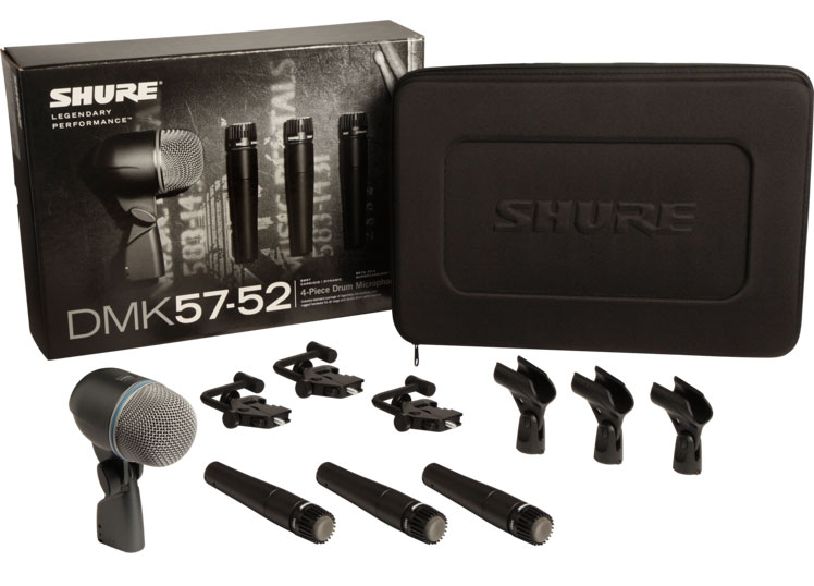 Bộ loa Shure DMK57-52 – Bộ loa thu tiếng chuyên dụng cho trống