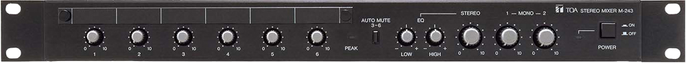 Stereo Mixer Toa M-243 