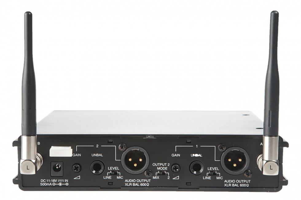 Bộ thu không dây của bộ micro không dây 2 kênh TOA WS-432